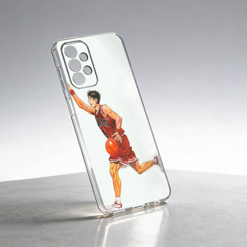 Slam Dunk Kiminobu Kogure-e Phone Case For Samsung S25,S24,S21,S22,S23,S30,Ultra,S20,Plus,Fe Transparent Cover