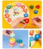 [PACZB] Wooden toys for children 5-in-1 set of cymbals Z3499
