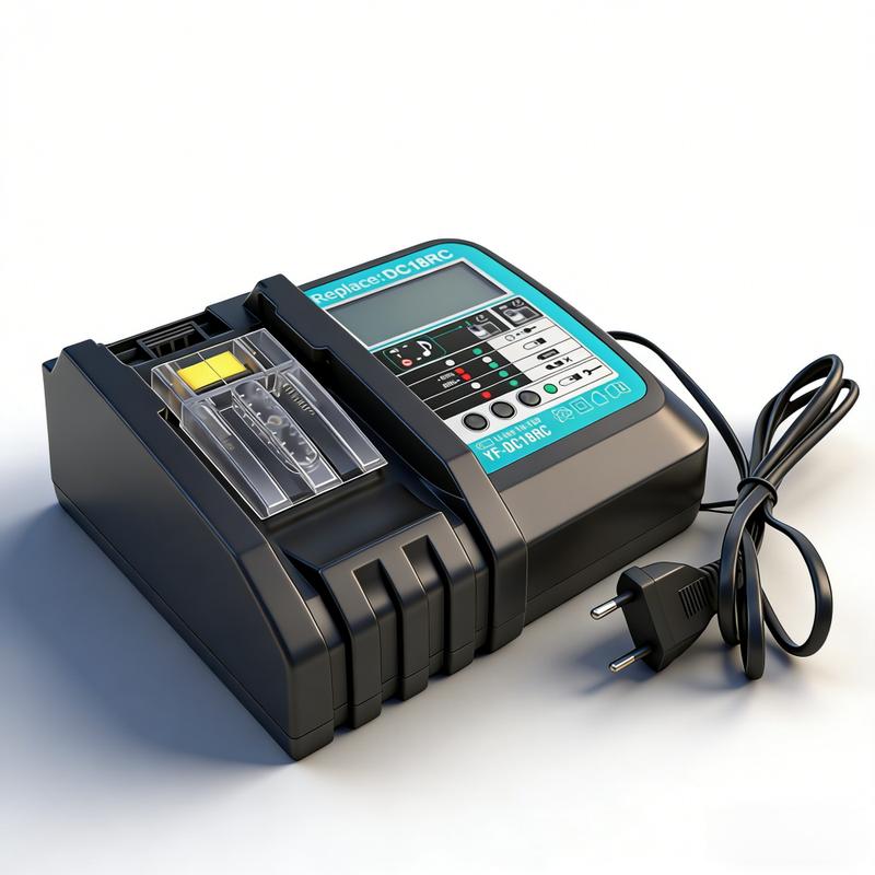 Aleaivy DC18RC 3A Fast Charger for 18V 14.4V Li-ion Battery BL1860B BL1850B BL1840B BL1440B Power Tool Replacement Charger