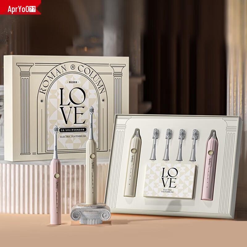 ApiYoo T12-A Звуковая электрическая зубная щетка Набор для пары