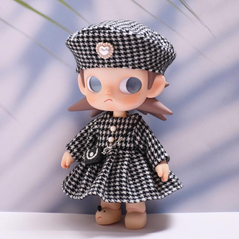 Zsiga 1/8 Одежда для куклы сестры Гаджи: Комплект в клетку