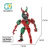 Green Monster Red Assembly Building Block Children Toy Model Desktop Ornament