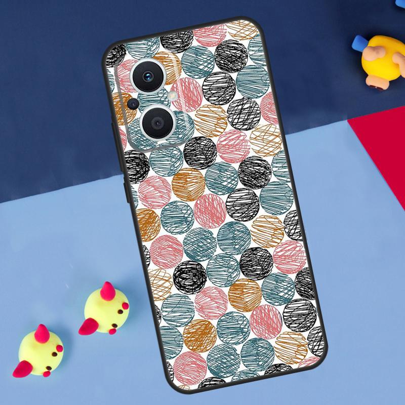 Шитье Вязание Крючком Для OPPO Reno 12F 13F 14F 11F 10 11 12 13 14 Pro 8T 7 8 Lite OPPO Find X9 X8 X6 X5 Pro Чехол