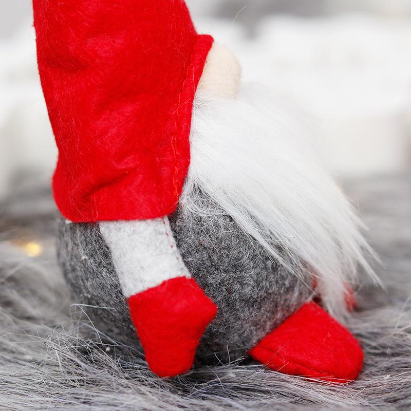 Рождественские украшения Безликая кукла Стоящая фигурка Украшения Украшения Санта-Клауса