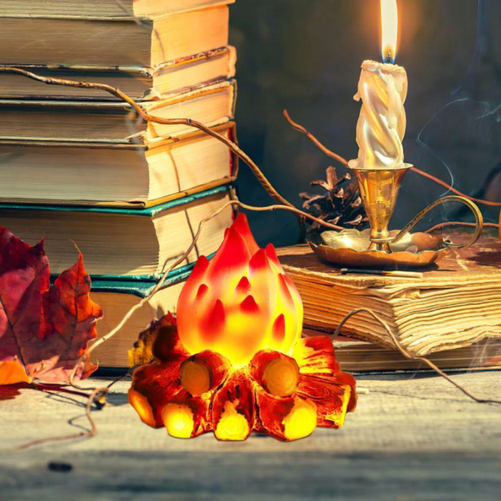 Лампа для создания рождественской атмосферы в современном стиле, материал: смола, настольный декор, дисплей для рабочего стола