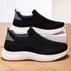 Men's Shoes Low-top Casual Shoes Summer Casual Shoes New Comfortable Soft-soled Running Sneakers Flying Woven Breathable Dad Shoes