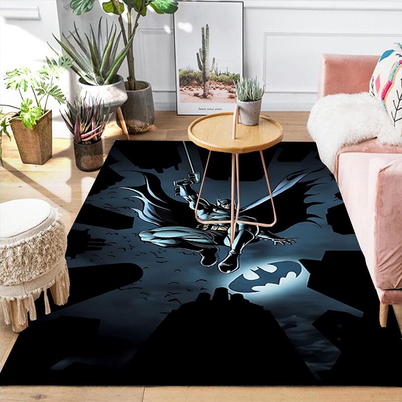 1Pc Batman Night'S Guardian Rug, Office Carpet Indoor Outdoor Doormat, Non-Slip, Comfortable, Living, Christmas Halloween, Xmas Gift G1178