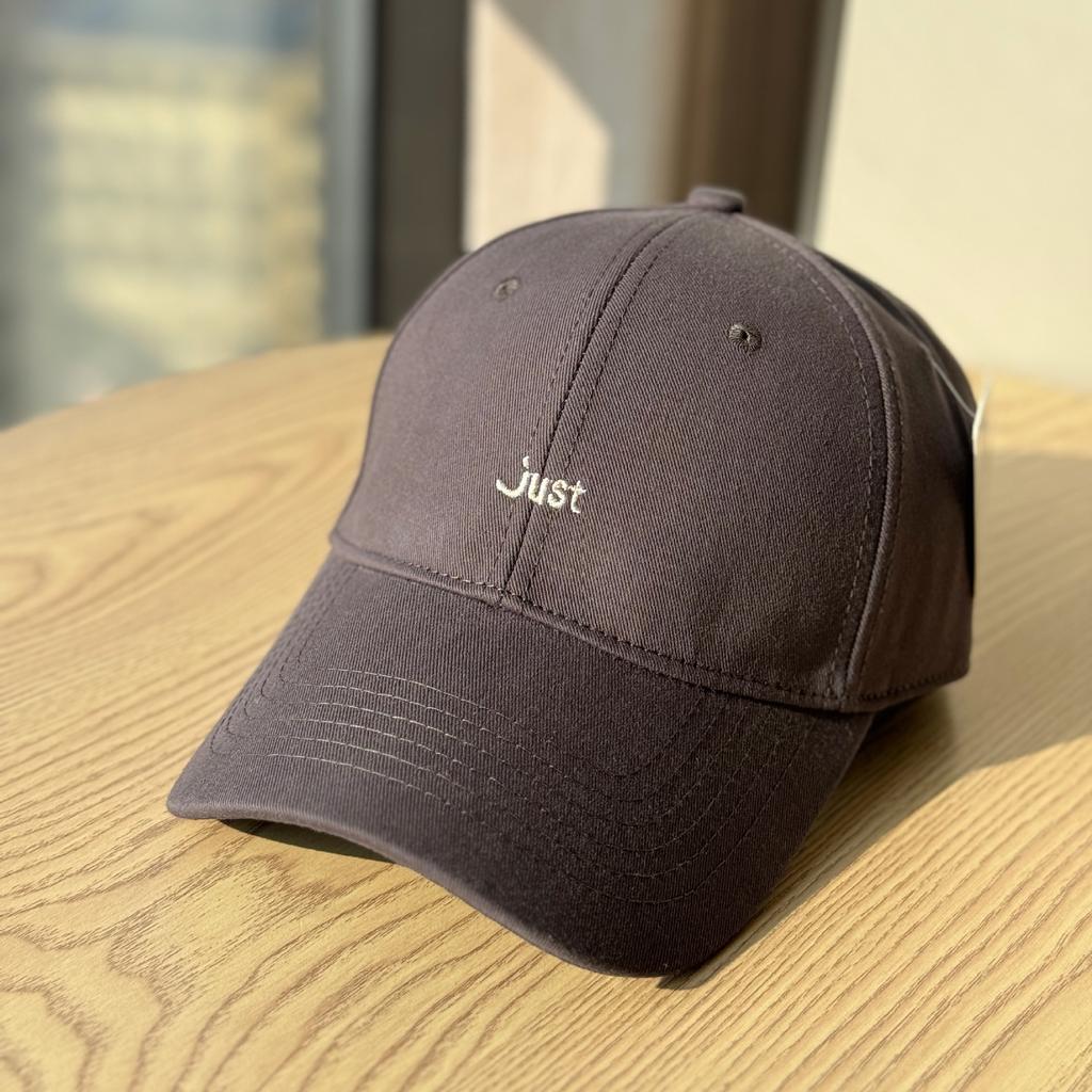 Spring and summer new style simple embroidered letter hard-top baseball cap for women, Korean version, suitable for large head circumference, makes