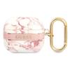 Guess Gua3Hchmap Airpods 3 Cover Pink Marble Strap Collection