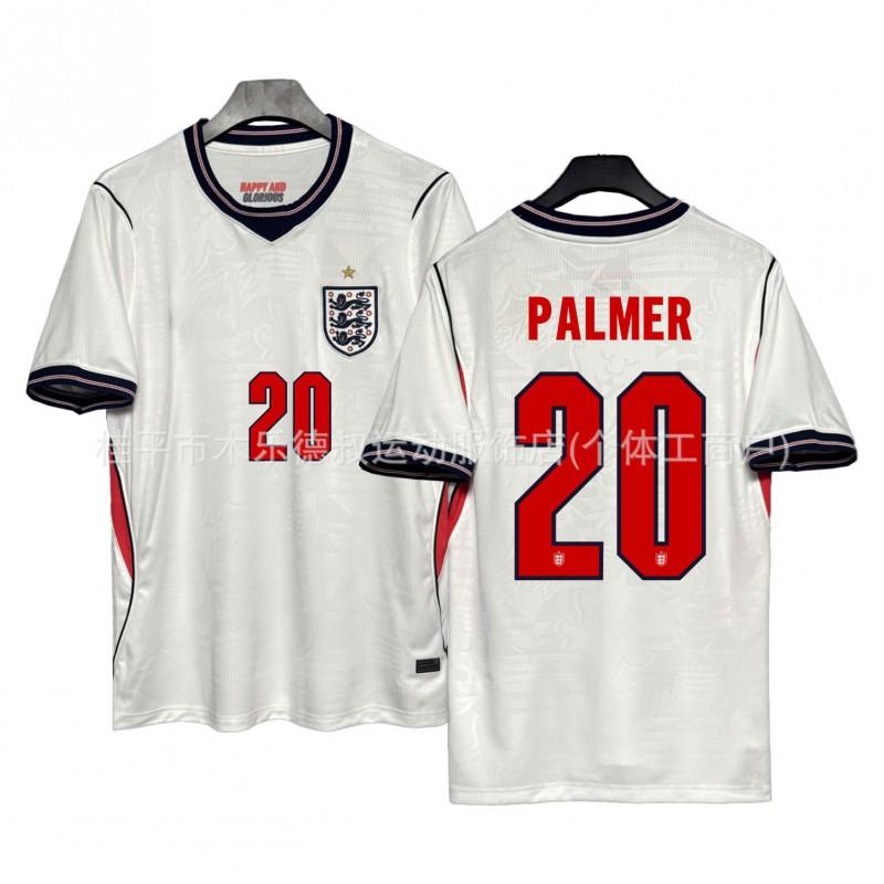 2026 England Home Away Soccer Jersey Fan Version Short Sleeve Football Shirt Men Women