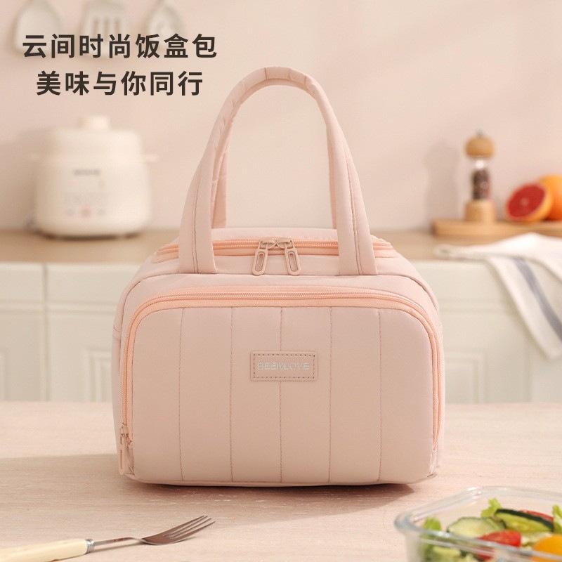 Beilin's best-selling lunch box bag: a stylish, large-capacity tote bag perfect for students and office workers, keeping your lunch warm
