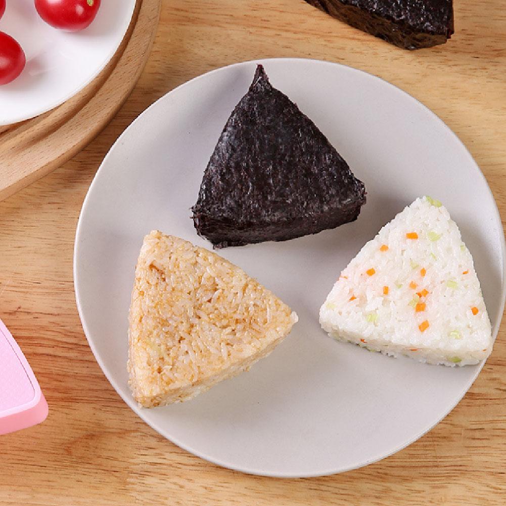 Форма для суши своими руками Онигири Рисовый шарик Пресс для еды Треугольная форма Аксессуары для дома Инструменты Maker Kitche A7G1