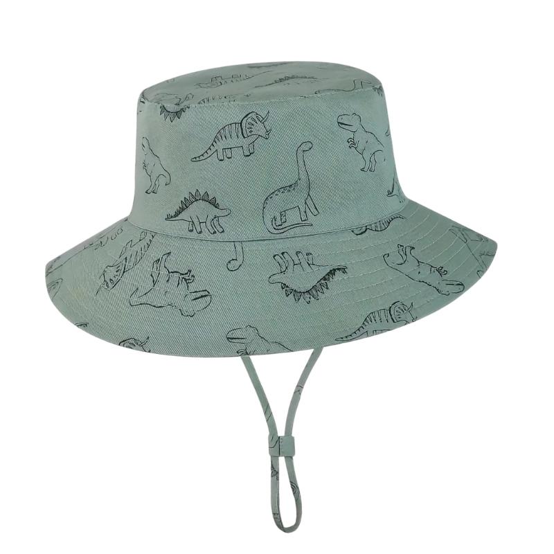 Animal Print Kids Fisherman Hat With Wide Brims Sun Protections For Children Boys And Girls Outdoor Activity Headwear