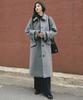 Artid Cashmere Oversized Long Coat_Melange Grey