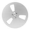 1 4 7 Inch Empty Tape Reel 3 Holes Aluminum Alloy Universal Open Reel Sound Takeup Reel for Reel To Reel Tape Player