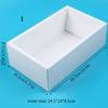 10Pcs Pull-Out Gift Boxes Drawer Kraft Paper Boxes with Clear Window Gift Jewelry Packaging Business Wedding Birthday Party