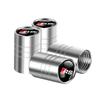Car Wheel Tire Valve Caps Tyre Rim Stem Covers Airdust for OOOO Audi RS S SLINE A1 A3 8P A4 B5 B7 B8 A5 A6 C6 C7 Q3 Q5 Q7 A7 A8