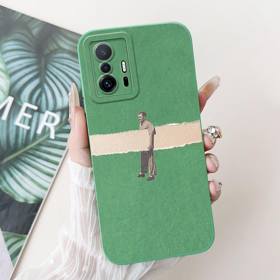Soft TPU Cover For Xiaomi 11T Case Cute Panda Pattern Phone Case For Xiaomi 11T 12T 13T 5G Back Cover Xiaomi11T Xiaomi12T Shell