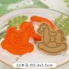 Форма-штамп для печенья на Baby Shower Мультяшная форма для печенья Домашняя выпечка DIY Форма для мастики 3D Пресс для печенья Вырубка Декорирование торта