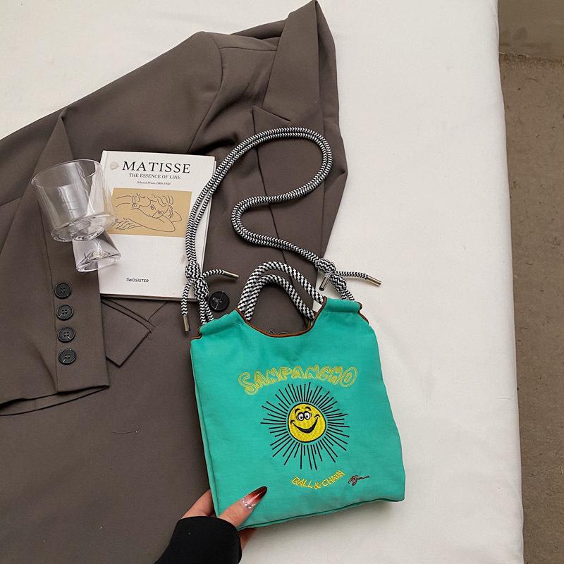 Stylish Dachshund Embroidered Nylon Crossbody Bag for Women - Autumn/Winter 2024 Collection