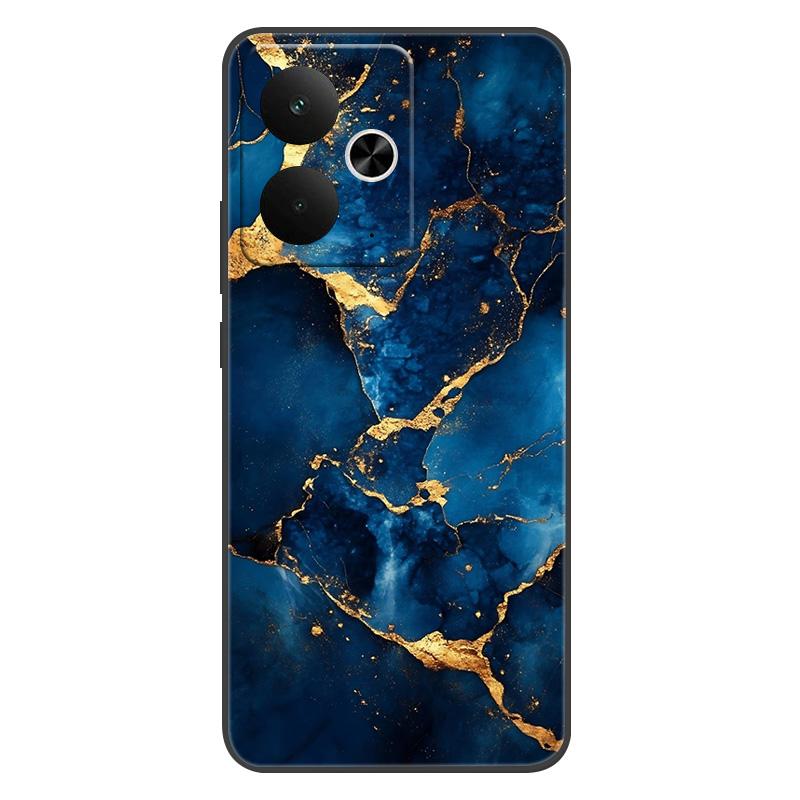 For Realme 14T Case Luxury Marble Painted Cover Silicone Case For Realme 14T RMX5078 Soft Bags Realme14T Bumper Shells Coque