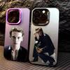 Cool Actor J-Jamie C-Campbell   Phone Case For iPhone17,16,15,14,13,12,11 Plus,Pro Max Colored Silver Plated Inside Cover