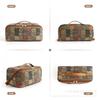 For Hot Selling Vintage Open PU Cloud Pillow Large Capacity Ultra-Light Portable Travel Cosmetic Case Wash Bag