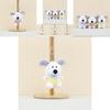 Fluffy Plush Dog Keychain Sweet And Quirky Poodle Stuffed Toy For Bags