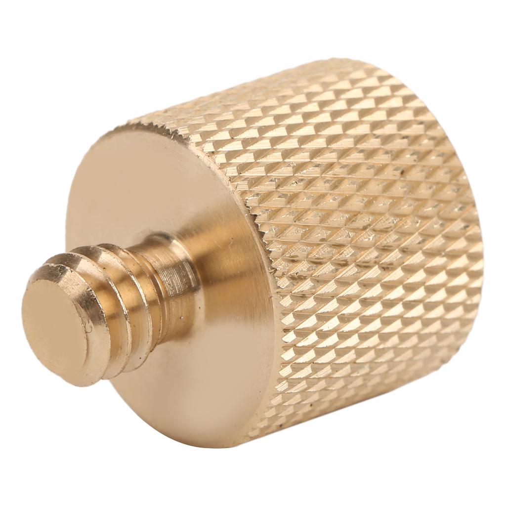 Латунный винтовой адаптер 1/4 дюйма, штекерный на 3/8 дюйма, гнездовой, винтовой адаптер-переходник для штатива