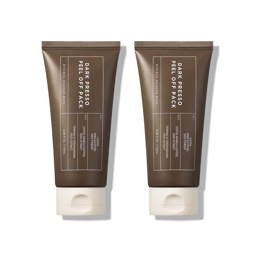 Chosungah Wonder Bath Dark Presso Peel Off Pack 120ml, 1 Pack, 2 Pieces