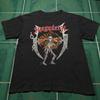 Популярная футболка унисекс Megadeth 1985 года Концерт S-235XL 14D478