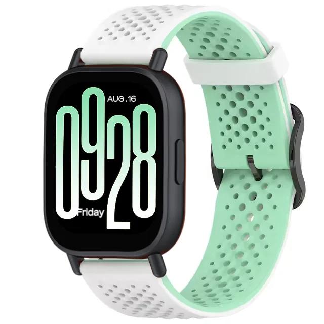 22 мм 20 мм Спортивный ремешок для Redmi Watch 5 Lite Дышащий силиконовый браслет Аксессуары для Redmi Watch 5 Active Ремешки Correa
