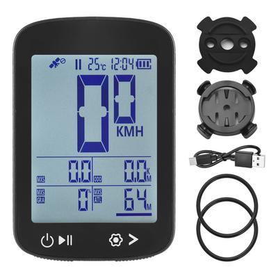 GPS велосипедный компьютер беспроводной велосипедный спидометр с высоким четким дисплеем 5-звездочное позиционирование GPS BeiDou