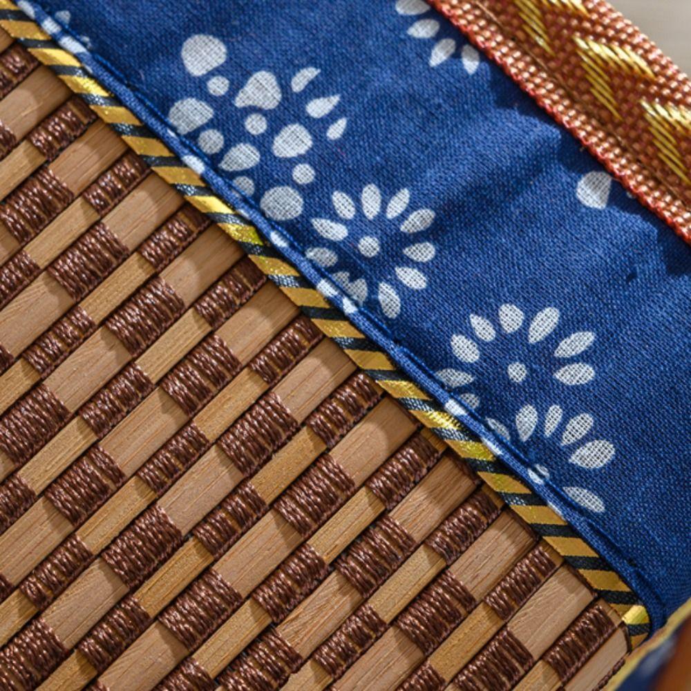 Camping Special Outdoor Picnic Hand-Woven Storage Box Storage Basket Bamboo Products Gift Box