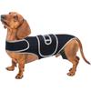 Dog Anxiety Relief Calming Vest Soft Breathable Adjustable Anti Barking Thunder Shirt Reflective Trim for Small Medium Dogs