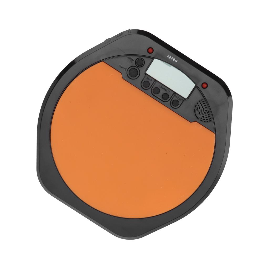 Drum Metronome Practice Pad Simulation Digital LCD Display Electronic for Drummer S Training
