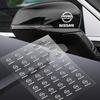 Новая наклейка для украшения автомобиля Креативная наклейка Значок Наклейка на дворник для Nissan Qashqai X J10 J11 Trail Tiida Teana Juke X-trail
