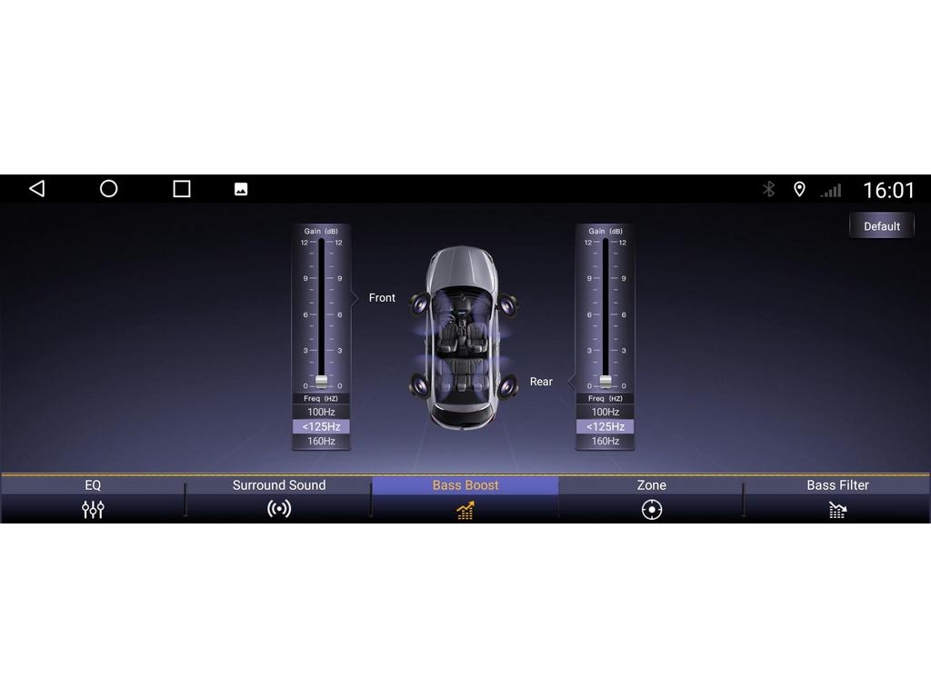 Acura ILX 10.4" Octa-core Android Navigator with CarPlay (4+64GB)