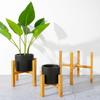 Rack Holder Pot Bonsai Home Garden Wood Flower Indoor Display Plant Stand Shelf