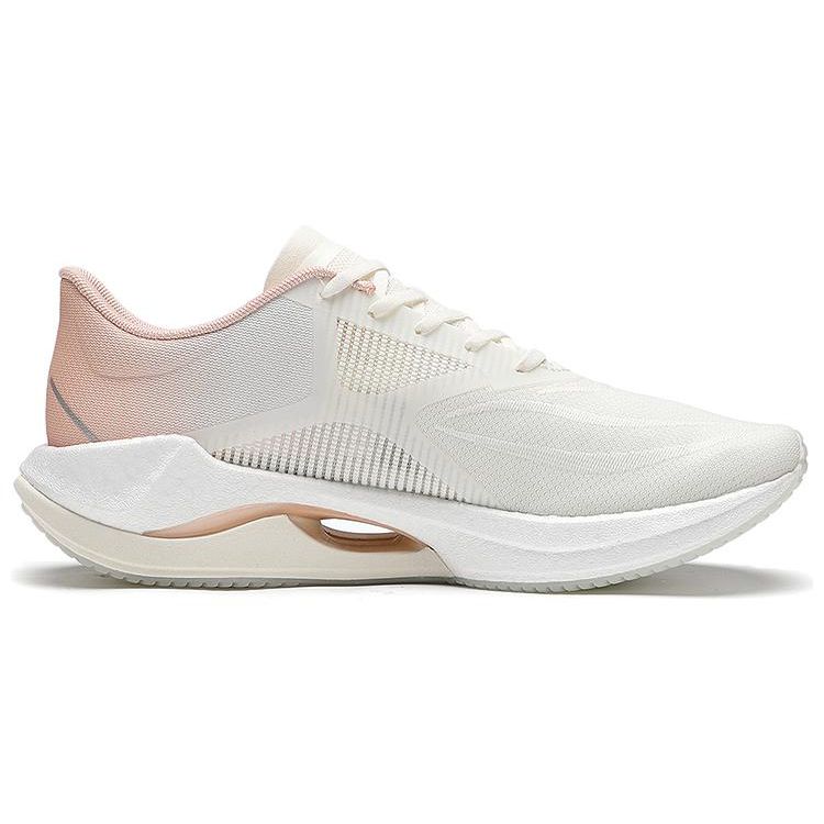 Li Ning Super Lightweight 20 Casual Wear Resistant Breathable Low Top Running Shoes Women skykes Peach Orange ARBT002-6