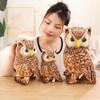 Cute Simulation Owl Doll Plush Toy Cute Bird Owl Doll Children Soothing Doll