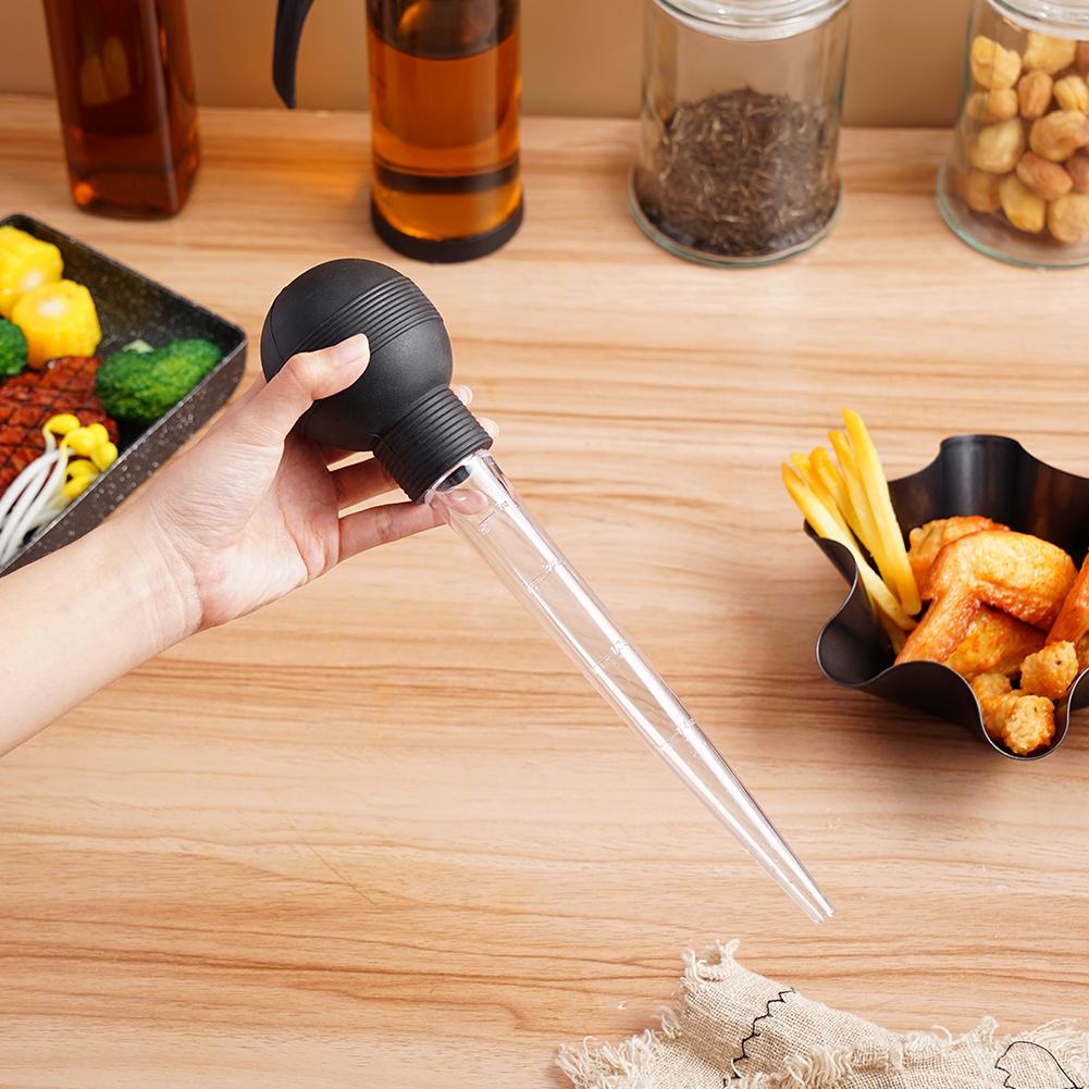 Cooking Kitchen Chicken Turkey Poultry BBQ Food Flavour Baster Syringe Tube Pump Cooking Chicken Turkey Poultry Meat BBQ Food