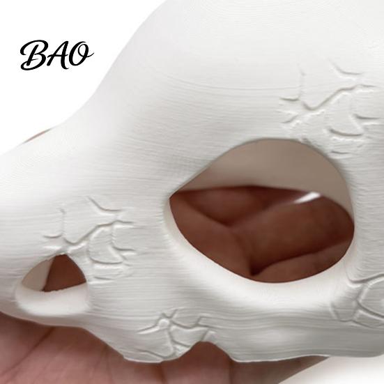 Aquarium Landscaping Ornament Skull Fish Tank Decoration Cave, Realistic Durable PLA Hideout Underwater Decor Shelter, 3D Printed Habitat for Aquatic
