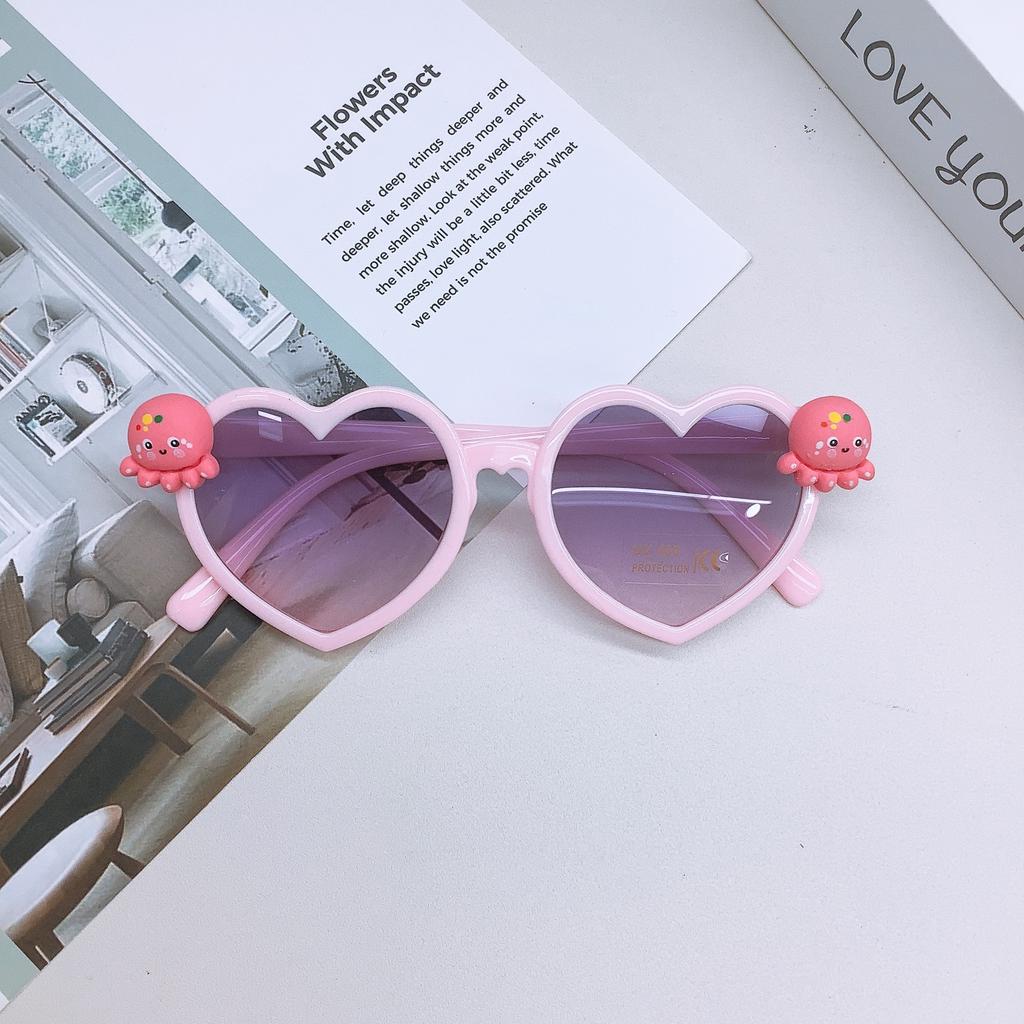 Детские модные универсальные очки своими руками, солнцезащитные очки с защитой от ультрафиолета, для мальчиков и девочек, с рисунком морских солнцезащитных очков