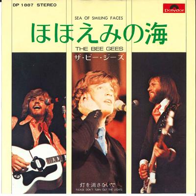7-дюймовая пластинка BEE GEES Sea Of Smiling Face Please Dont DP1887 POLYDOR 1972 Япония Поп Б/у