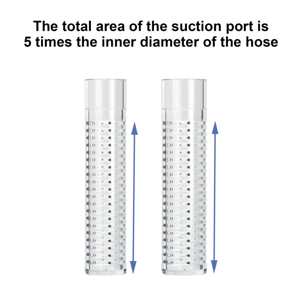 Aquarium Surface Skimmer Transparent Acrylic for Inlet Filter Filtration for Oil Protein Floating Dust Filter