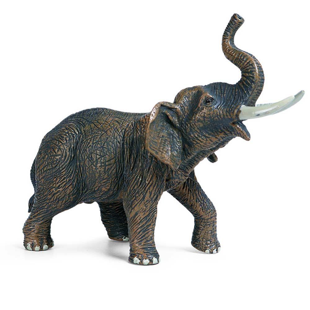 Miniatures Elephant Microlandscape Cheetah Animal Model Children Gift Kid Toy Action Figures