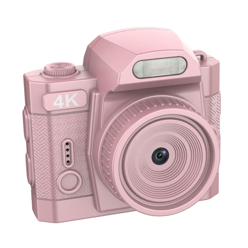 Цифровая камера-брелок 64 МП 4K Встроенные 19 фильтров 78 градусов Широкоугольный светодиодный заполняющий свет HD Маленькое ретро-видео