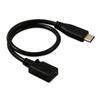 USB 5Pin Female to Type C Male Conversion Adapter Cable Converter Wire Support 5V2A Charge & 480Mbps Data Transfer
