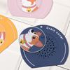Cartoon Dog Floor Drain Cover Anti-odor Sewer Filter Pad Kitchen Sink Seal Mat  for Kitchen Toilet